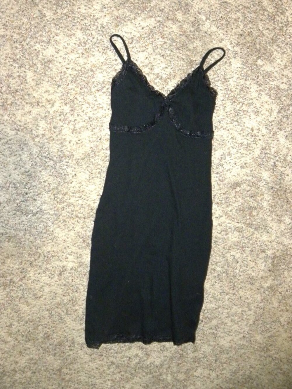 Size X-Small   - Black Slip Dress by Wild Fable
